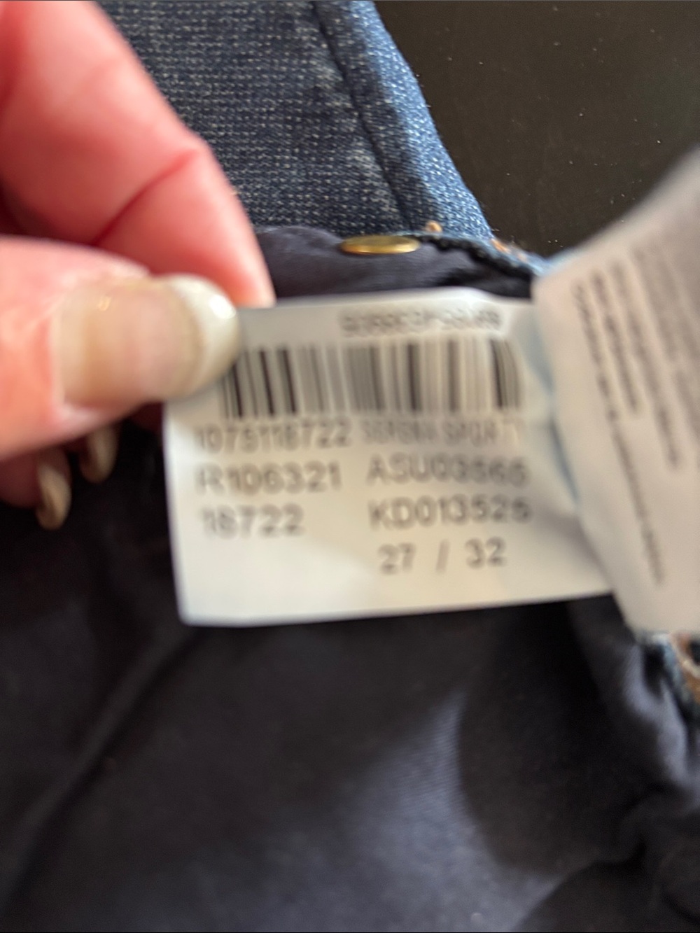 Mavi Navy Blue Drawstring Jeggings - Picture 7 of 7
